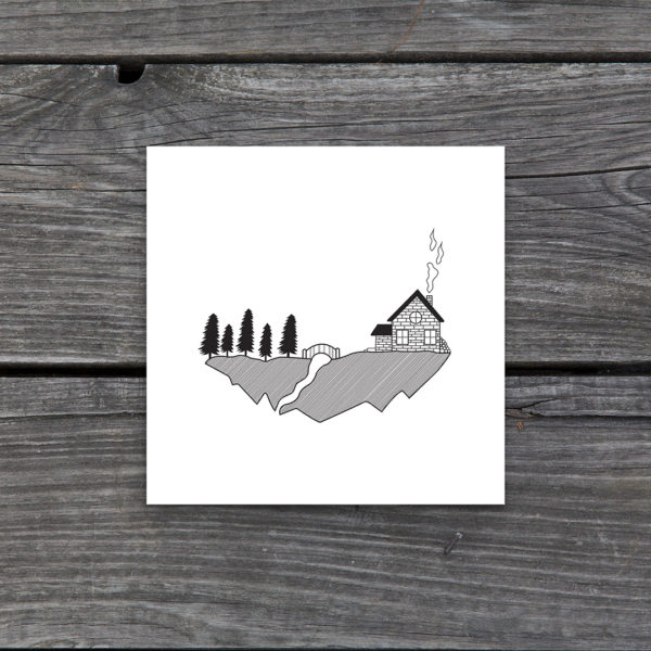 A little brick house, down by the Brook