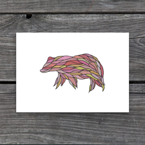 Colourful Bear